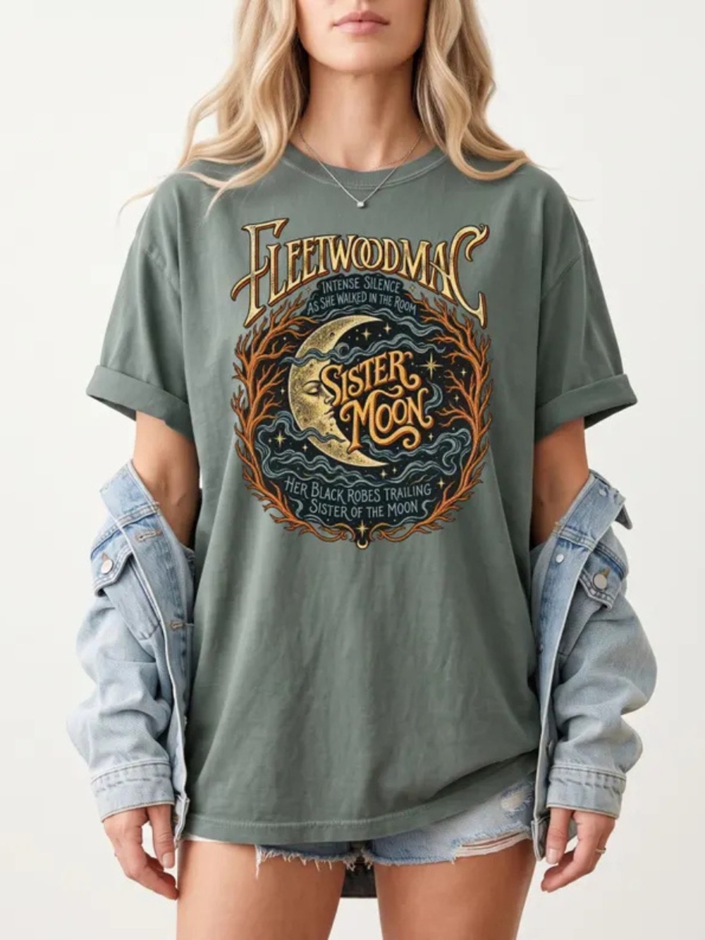 Fleetwood Mac 'Sister Moon' Graphic T-Shirt - Vintage Comfort Tee